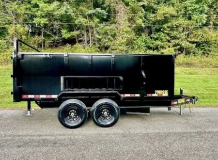 New 2026 Nexhaul 7x14 Dump w/4' Walls Dump Trailer