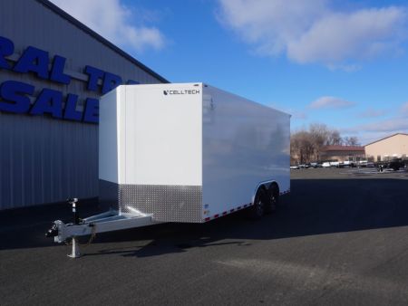 New 2026 Cell-Tech Trailers 8.5x16 Galvanized Steel Cargo / Enclosed Trailer