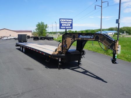 New 2026 Diamond C Trailers Fmax212 35' Gooseneck Deckover