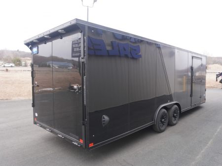 New 2026 Discovery Trailers 8.5x24+5'V Snowmobile Trailer