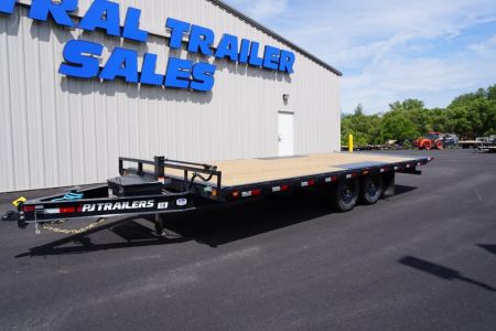 New 2026 PJ Trailers T8 22ft Tilt Trailer