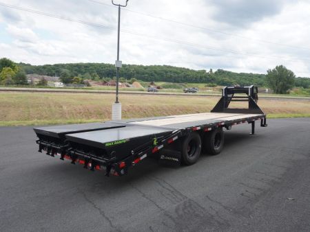 New 2026 Load Trail 25ft Gooseneck Deckover Flatbed Trailer
