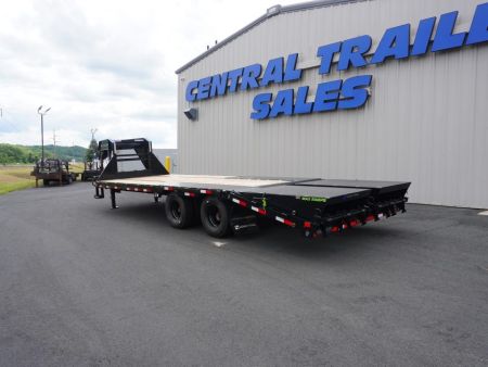 New 2026 Load Trail 25ft Gooseneck Deckover Flatbed Trailer