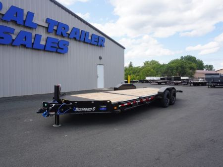 New 2026 Diamond C Trailers HDT208 22ft Tilt Trailer