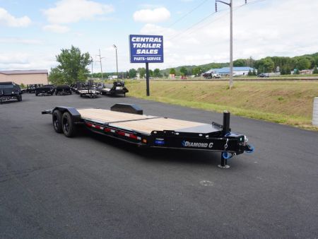 New 2026 Diamond C Trailers HDT208 22ft Tilt Trailer