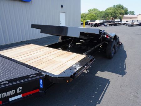 New 2026 Diamond C Trailers HXD210 22ft Tilt Trailer