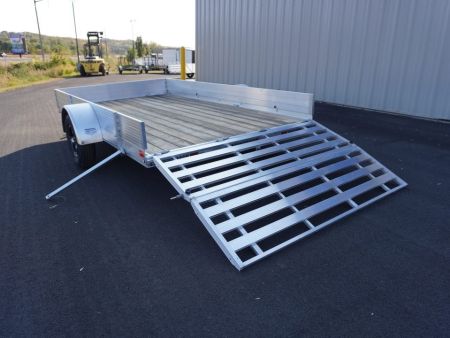 New 2026 Triton Trailers 81'x12ft Aluminum Utility Utility Trailer