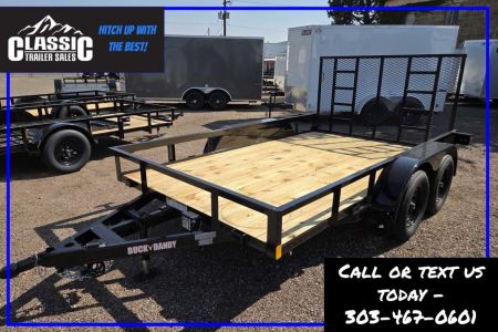 New 2027 Buck Dandy BBU812 Utility Trailer