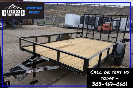 New 2027 Buck Dandy LB812 Utility Trailer