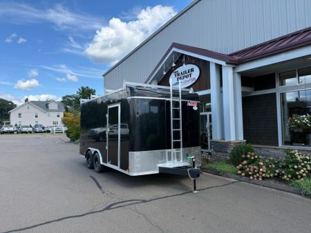 New Pace American 8'6" x 16' PXT Enclosed Landscape Trailer 9.9K