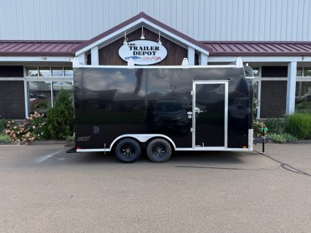 New Pace American 8'6  x 16' PXT Enclosed Landscape Trailer 9.9K