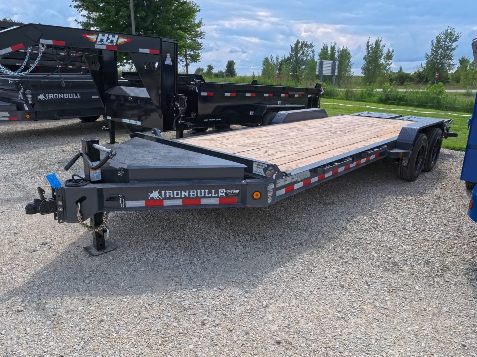 New 2027 Iron Bull 83 x 22 EWB Equipment Trailer