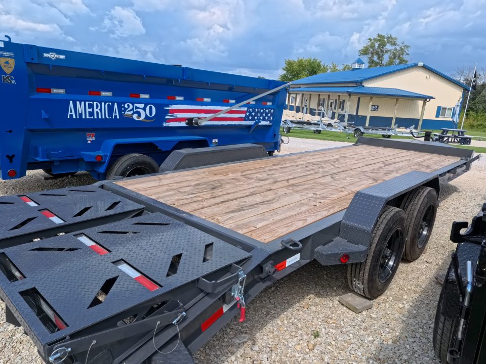 New 2027 Iron Bull 83 x 22 EWB Equipment Trailer