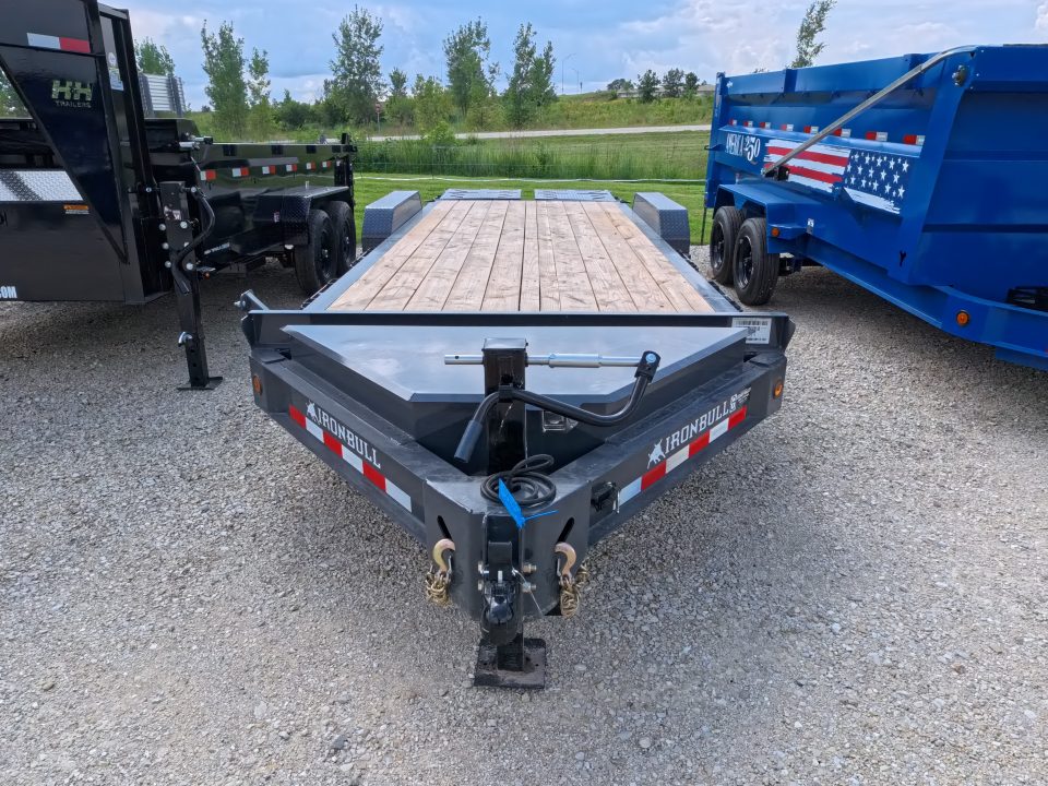 New 2027 Iron Bull 83 x 22 EWB Equipment Trailer