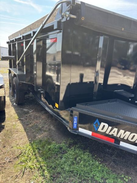 New 2026 Diamond C Trailers 24333 LPT 16' Dump Trailer