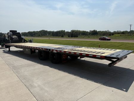 New 2027 Midsota FBHB3612-259G Hydraulic Tail Goosneck Deckover Trailer