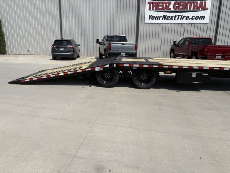 New 2027 Midsota FBHB3612-259G Hydraulic Tail Goosneck Deckover Trailer