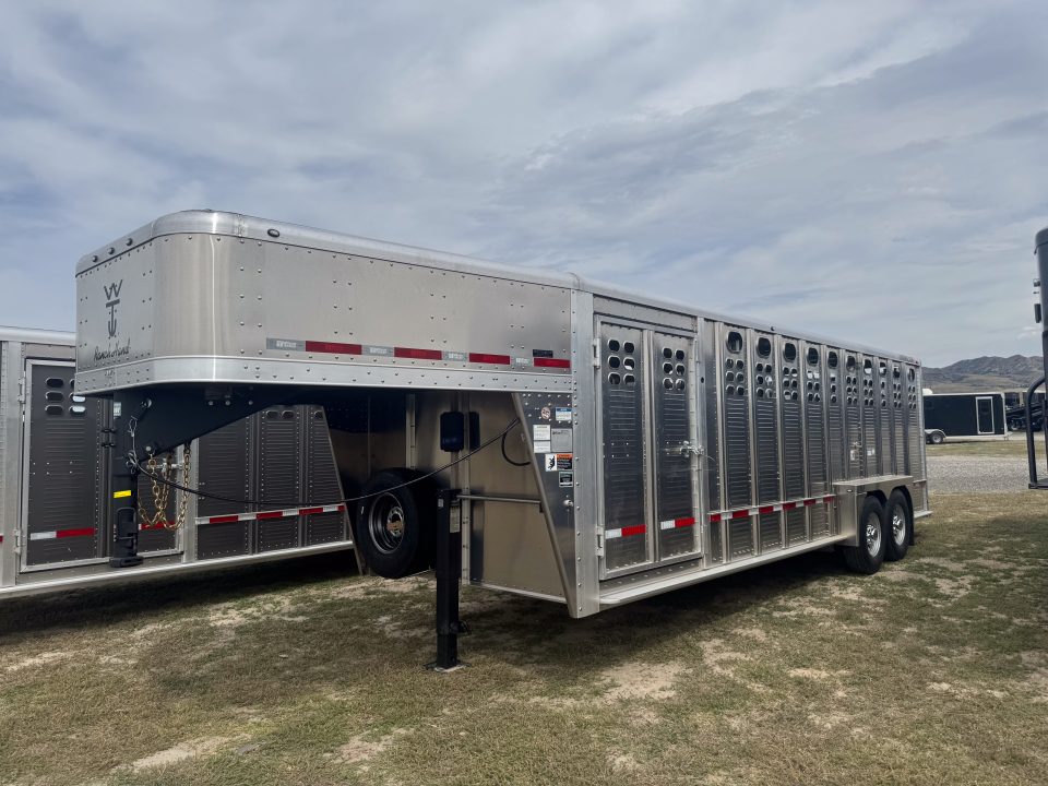 New 2027 Wilson Trailer Company 24' RANCH HAND Stock Trailer