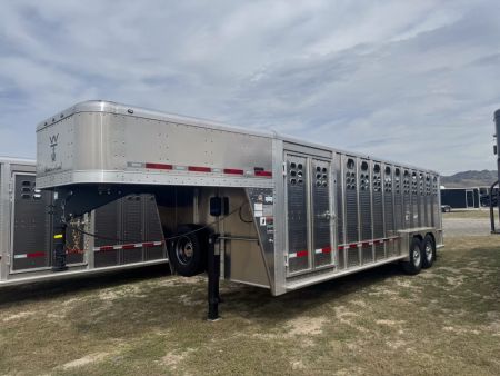 New 2027 Wilson Trailer Company 24' RANCH HAND Stock Trailer