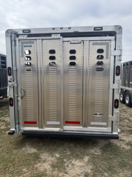 New 2027 Wilson Trailer Company 24' RANCH HAND Stock Trailer