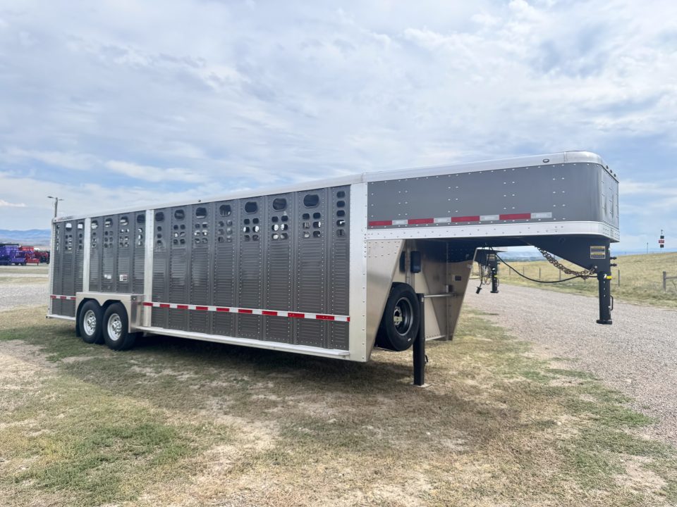 New 2027 Wilson Trailer Company RANCH HAND Stock / Stock Combo Trailer