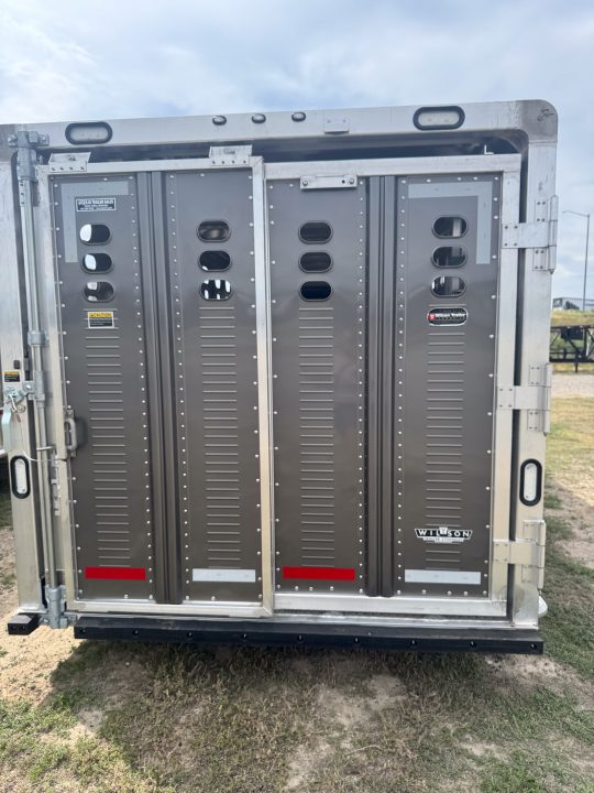 New 2027 Wilson Trailer Company RANCH HAND Stock / Stock Combo Trailer