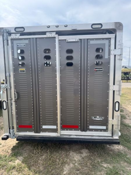 New 2027 Wilson Trailer Company RANCH HAND Stock / Stock Combo Trailer