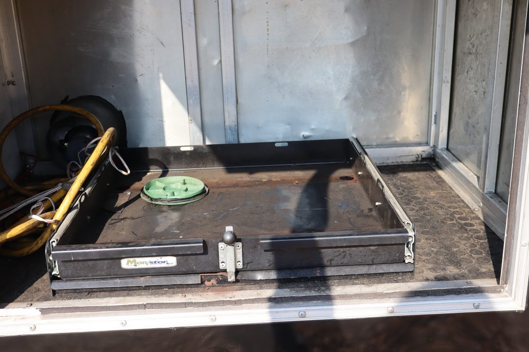 Used 2008 8.5X28 Haulmark Stacker