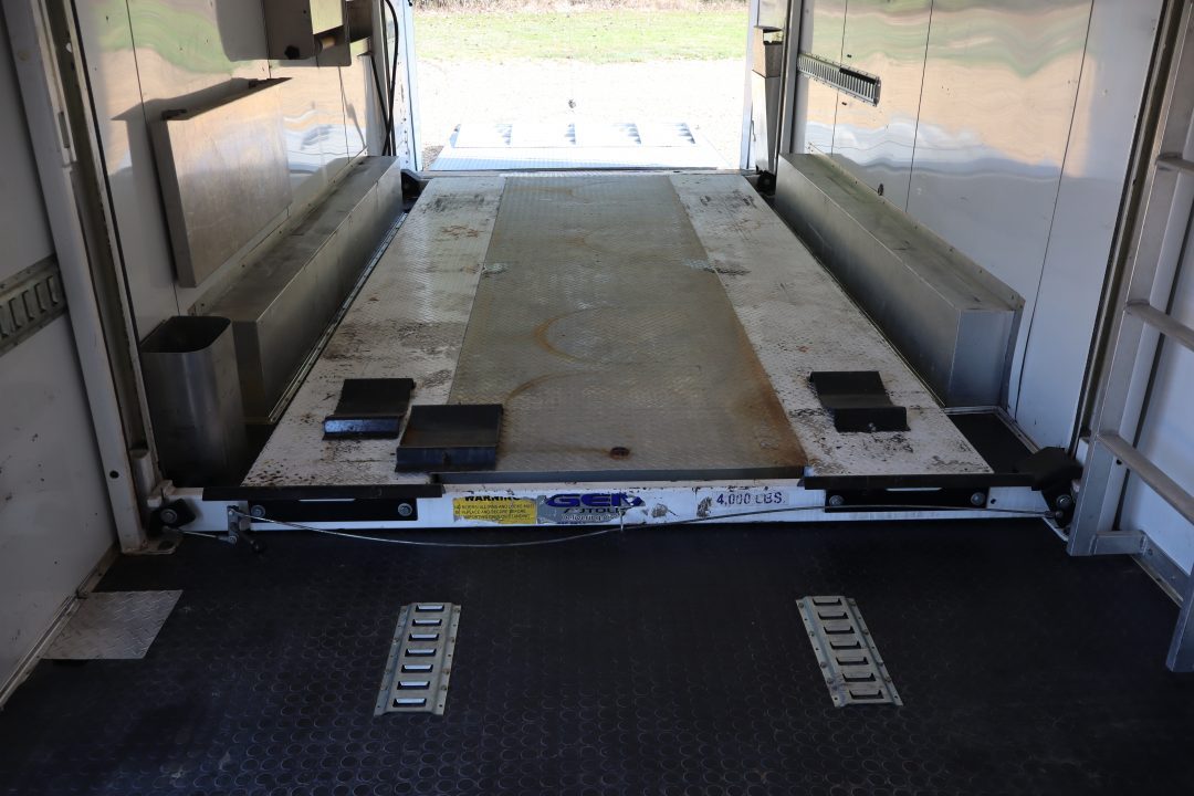 Used 2008 8.5X28 Haulmark Stacker