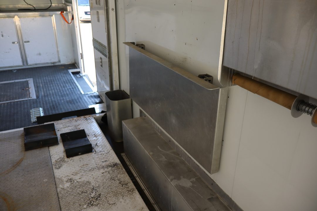 Used 2008 8.5X28 Haulmark Stacker