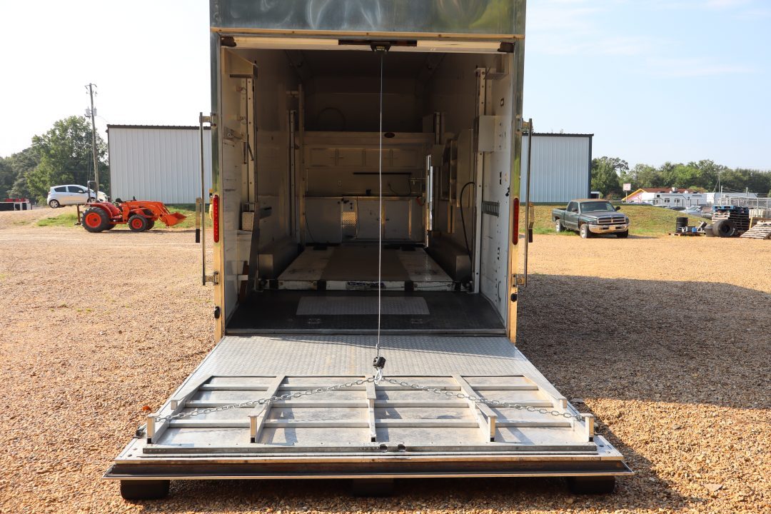 Used 2008 8.5X28 Haulmark Stacker