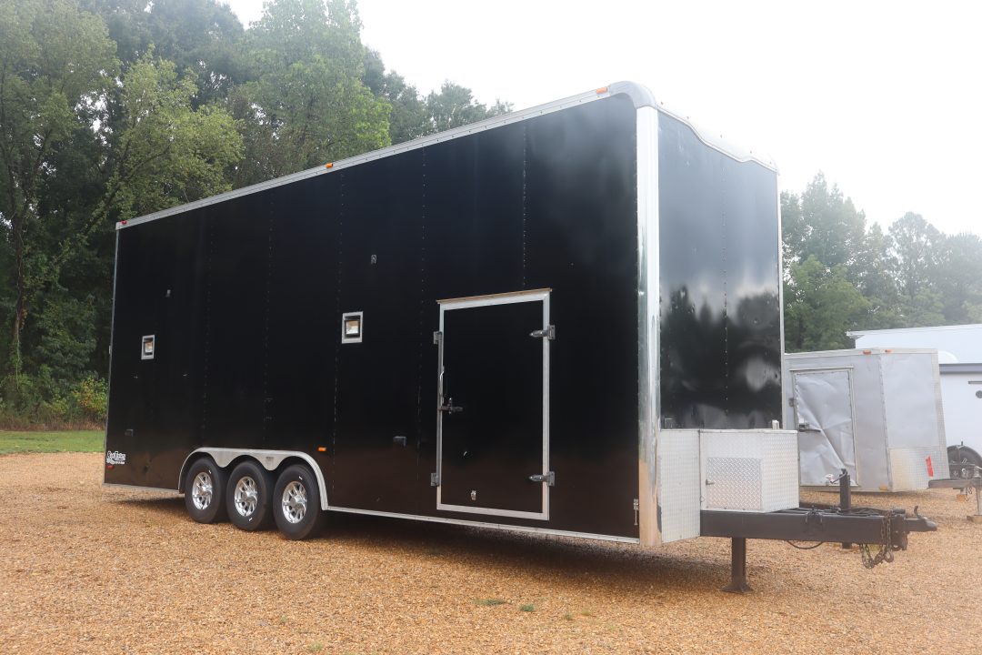 Used 2008 8.5X28 Haulmark Stacker