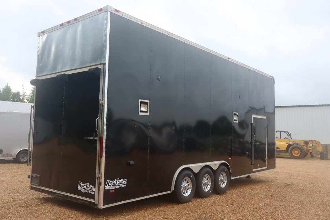 Used 2008 8.5X28 Haulmark Stacker
