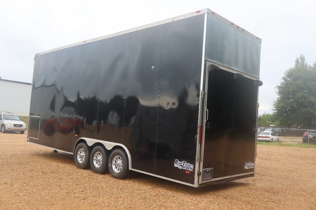 Used 2008 8.5X28 Haulmark Stacker