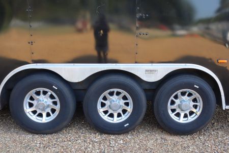 Used 2008 8.5X28 Haulmark Stacker