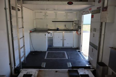 Used 2008 8.5X28 Haulmark Stacker