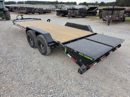 New 2027 Load Trail 83X20 TANDEM 14K EQUIPMENT HAULER W/MAX RAMPS & FULL TONGUE MAX BOX