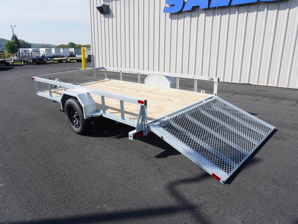 New 2026 Drive Trailers 7x12ft Galvanized Utility