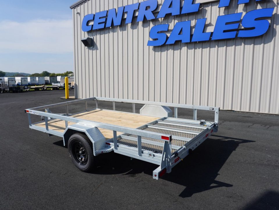 New 2026 Drive Trailers 7x12ft Galvanized Utility