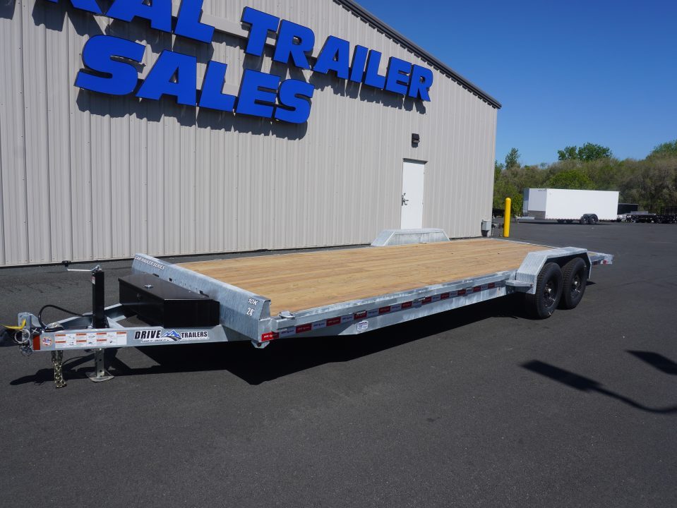 New 2027 Drive Trailers 83'X24FT Galvanized Car Hauler Car Hauler