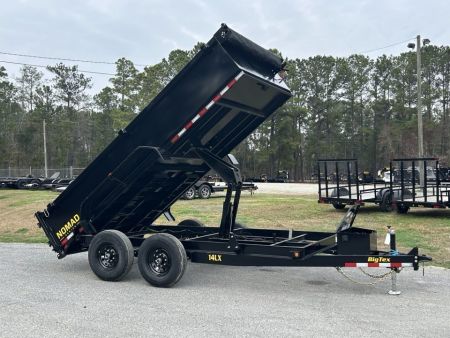 New 2027 Big Tex Trailers 14LX Dump Trailer ( 7x14 ) #7K Axles, ONE OF OUR BEST SELLERS