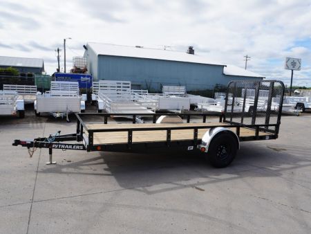 New 2027 PJ Trailers 77'x14ft 5200# Axle Utility Trailer