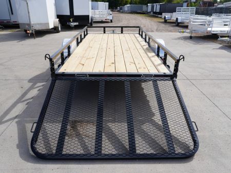 New 2027 PJ Trailers 77'x14ft 5200# Axle Utility Trailer