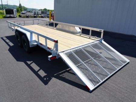 New 2027 Drive Trailers 81"x18' Galvanized Utility Trailer