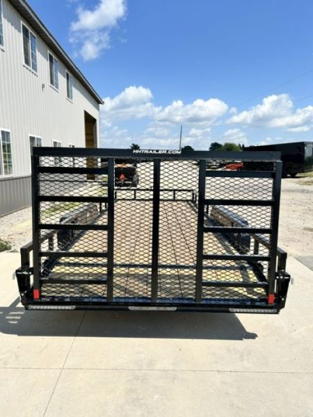New 2027 H&H Trailers 82"X20' DOVETAIL Rail Side 7k gvwr Utility Trailer