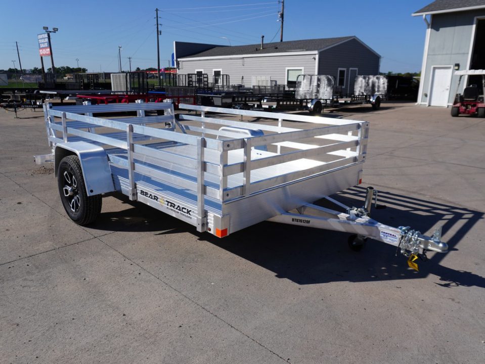 New 2026 Bear Track 76'x10ft Aluminum Utility Trailer