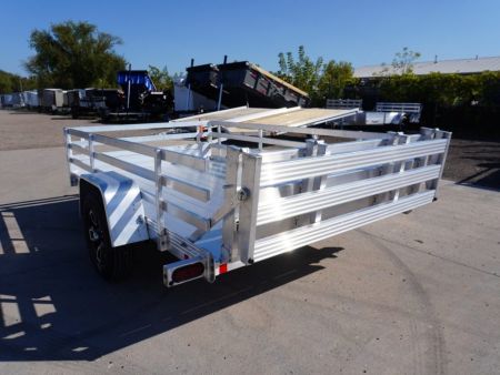 New 2026 Bear Track 76'x10ft Aluminum Utility Trailer