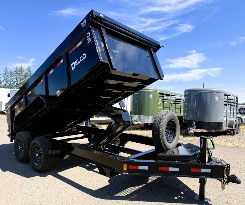 New 2027 Delco Trailers 83"x16" 14K Dump Trailer