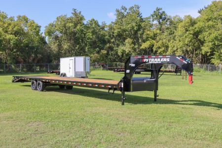 New 2027 8.5X40 PJ Gooseneck Equipment Trailer
