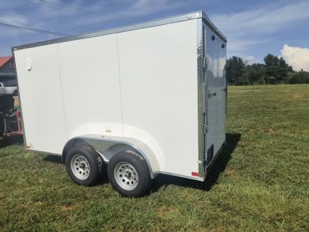 New 2027 Seed Cargo 6x12 Tandem Axle Enclosed Trailer w/Rear Ramp Cargo / Enclosed Trailer
